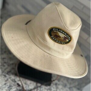 Vintage 90s Walt Disney World Animal Kingdom Safari Hat OSFA Rare
